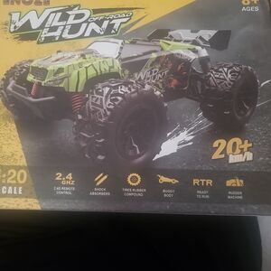 Wild Hunt Off-Road RC Car - Green and Black